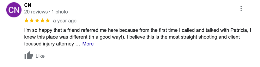 Parker Law Firm Injury Lawyers | Visit Our Personal Injury Law Office in Bedford, TX What our Clients Have to Say About us