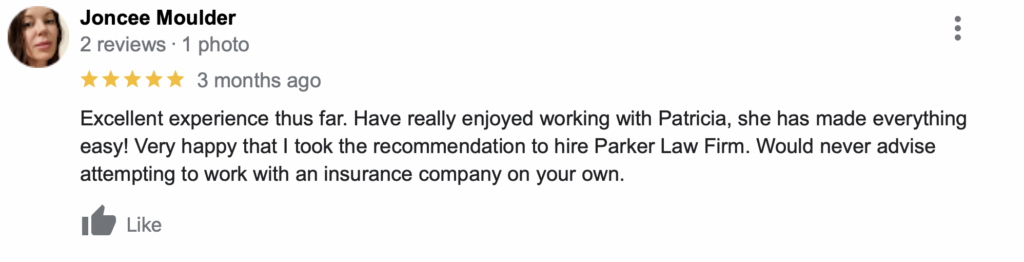 Parker Law Firm Injury Lawyers | Visit Our Personal Injury Law Office in Fort Worth, TX What our Clients Have to Say About us
