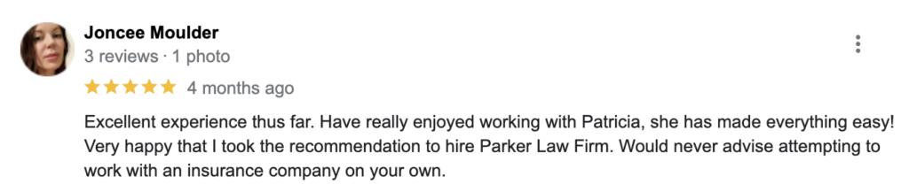 Parker Law Firm Injury Lawyers | Fort Worth Pedestrian Accident Lawyer Near Me What Our Fort Worth Clients Are Saying About Us