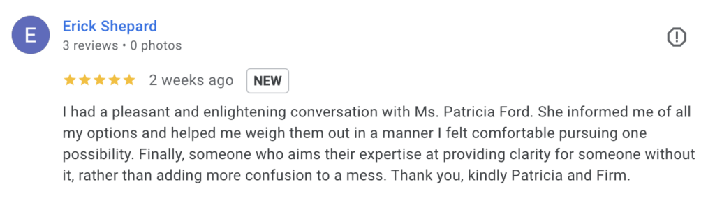 Parker Law Firm Injury Lawyers | Tanglewood Personal Injury Lawyer What Our Tanglewood Clients Are Saying About Us