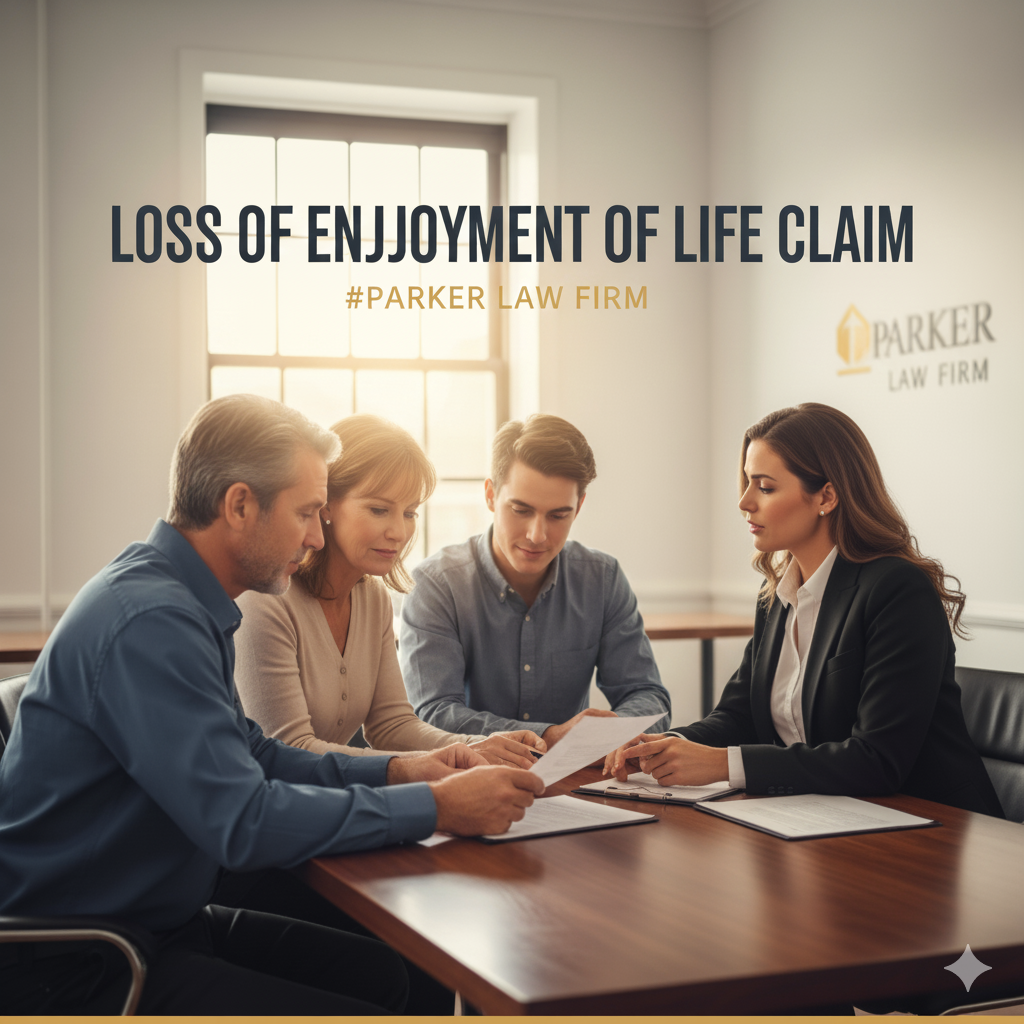 Parker Law Firm Injury Lawyers | Loss of Enjoyment of Life Claim: Damages, Proof, and What You Can Recover in Texas Parker Law Firm Injury Lawyers | Loss of Enjoyment of Life Claim: Damages, Proof, and What You Can Recover in Texas